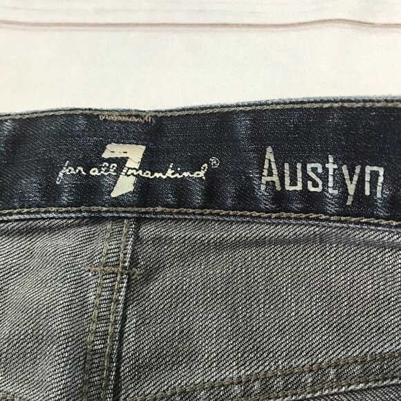 7 For All Mankind Men's Austyn Dark Washed Jeans 32 - Picture 11 of 12